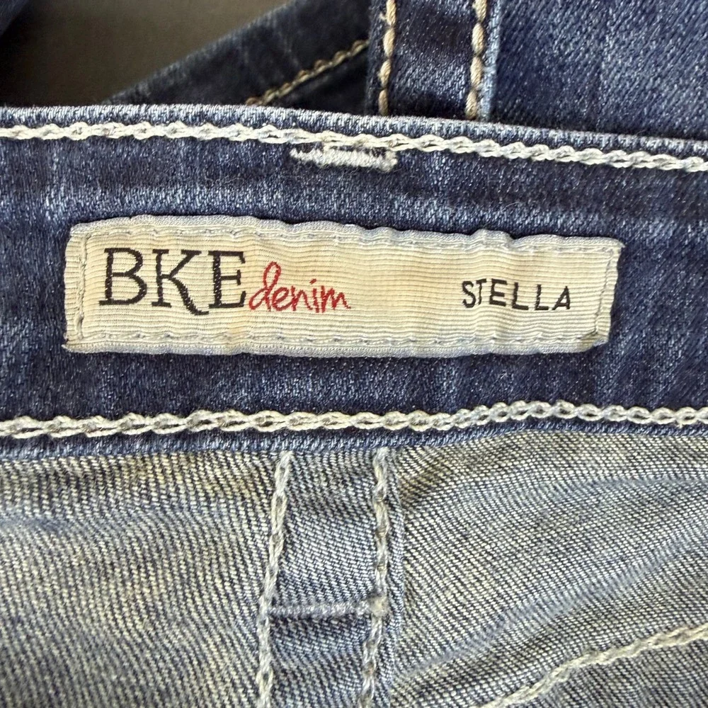 BKE Denim Women's Stella Skinny Denim Ankle Jeans Blue Size 27 X 31.5R